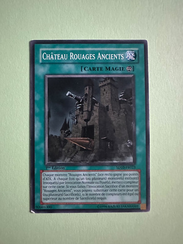 Carte oh château - yu, gi