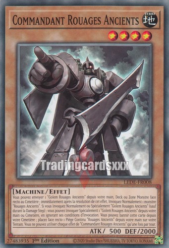 Commandant rouages - yu-gi-oh!,