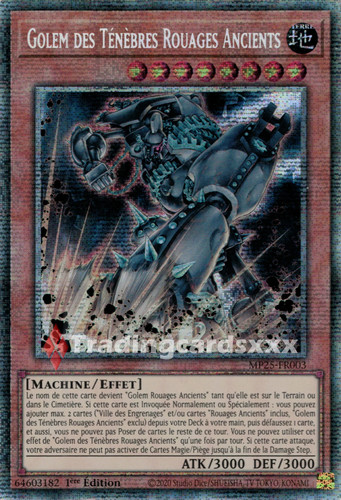 Golem des ténèbres - yu-gi-oh!,