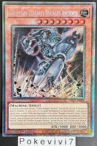 Carte golem des - carte, yu-gi-oh!