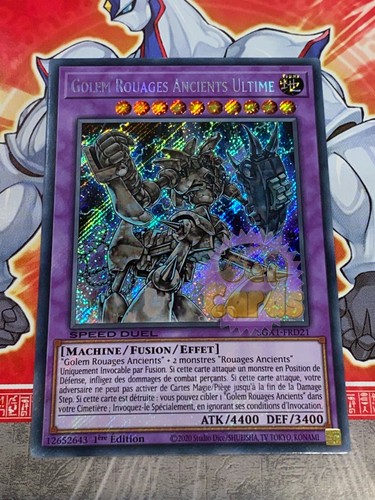 Carte golem rouage - yu, gi